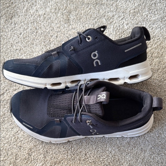 OnCloud Kids Running Dark Gray Sneakers - Picture 6 of 12